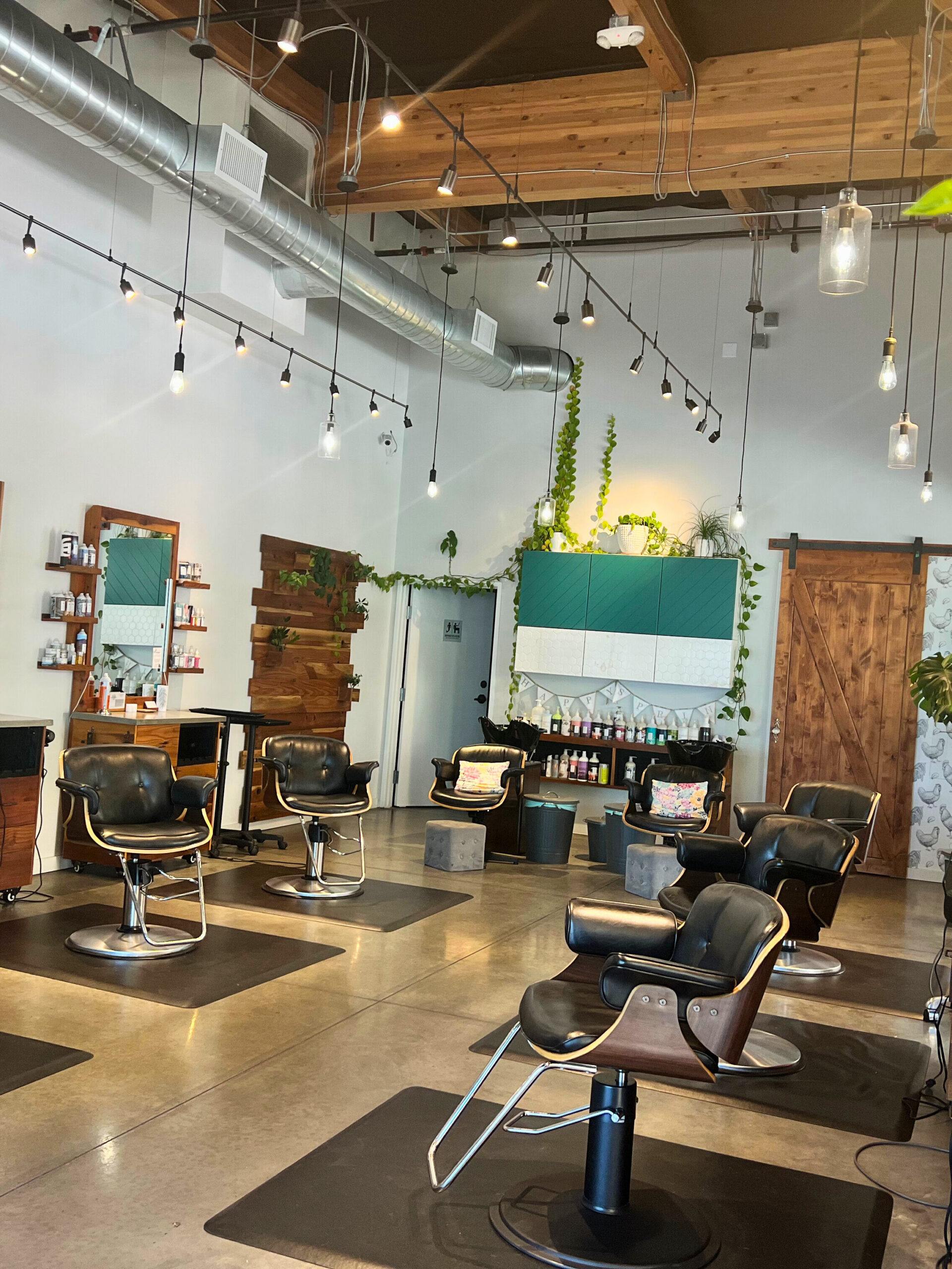 Stylist consultation at Petaluma Hair Company